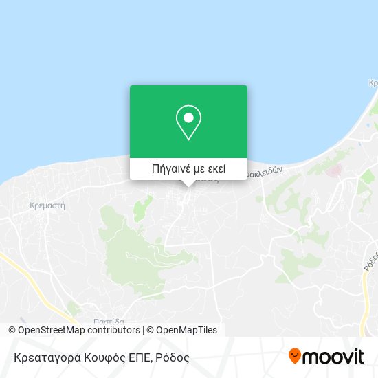 Κρεαταγορά Κουφός ΕΠΕ χάρτης