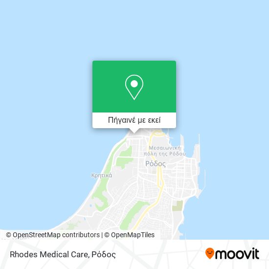 Rhodes Medical Care χάρτης