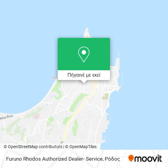 Furuno Rhodos Authorized Dealer- Service χάρτης