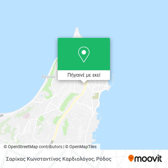 Σαρίκας Κωνσταντίνος Καρδιολόγος χάρτης