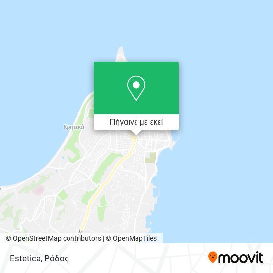 Estetica χάρτης