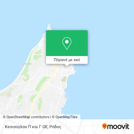 Κεσισογλου Π και Γ ΟΕ χάρτης