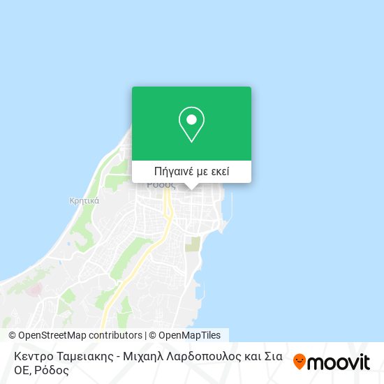 Κεντρο Ταμειακης - Μιχαηλ Λαρδοπουλος και Σια ΟΕ χάρτης