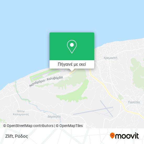 Zlift χάρτης