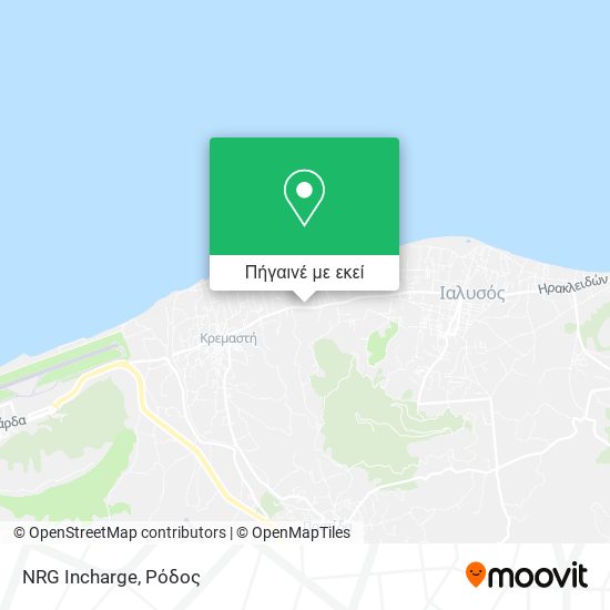 NRG Incharge χάρτης