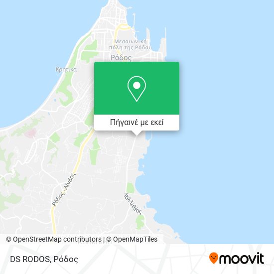 DS RODOS χάρτης