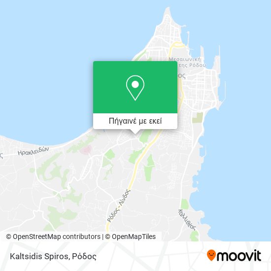 Kaltsidis Spiros χάρτης