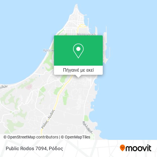 Public Rodos 7094 χάρτης