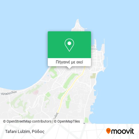 Tafani Lulzim χάρτης