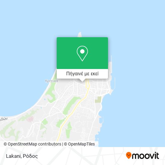 Lakani χάρτης