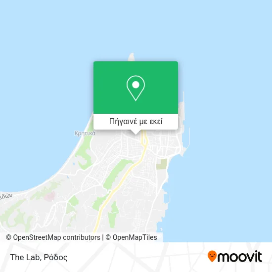 The Lab χάρτης