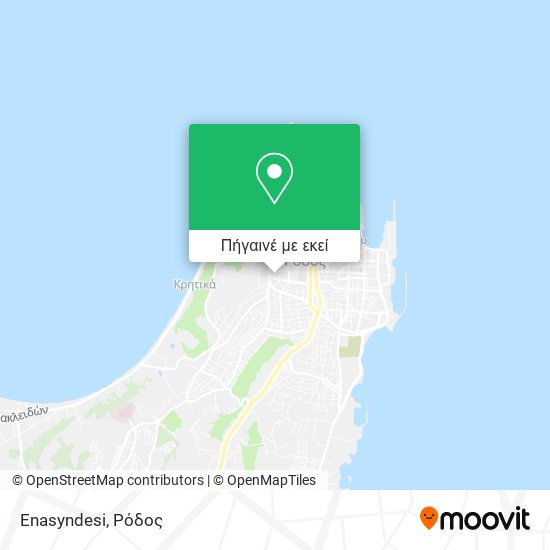 Enasyndesi χάρτης