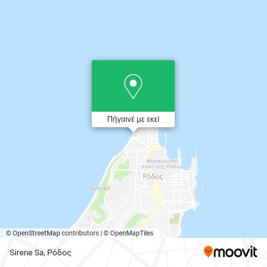 Sirene Sa χάρτης