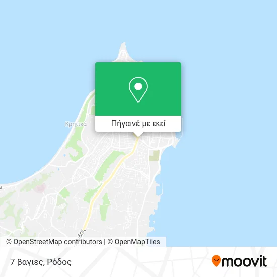 7 βαγιες χάρτης