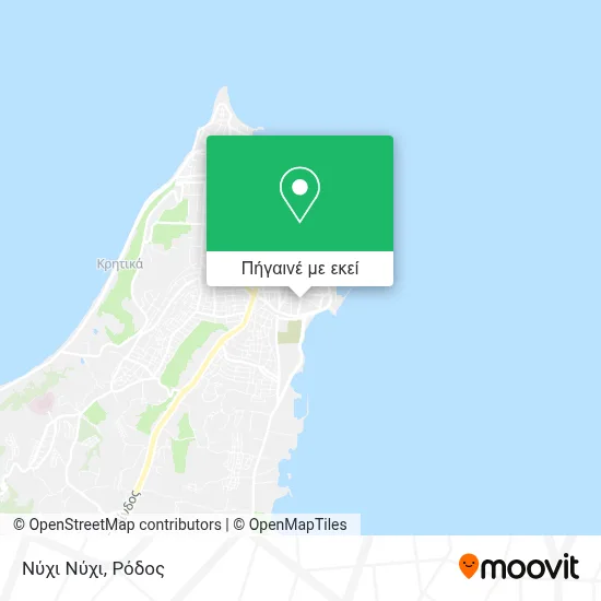 Νύχι Νύχι χάρτης