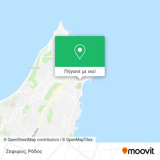 Ζεφυρος χάρτης