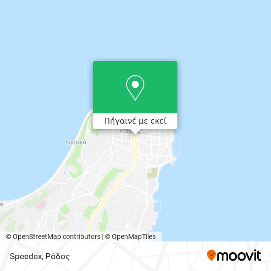 Speedex χάρτης