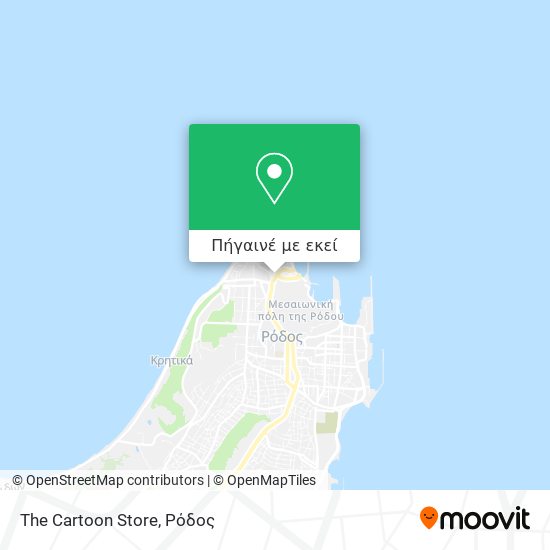 The Cartoon Store χάρτης