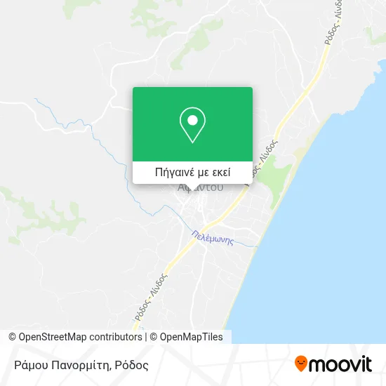 Ράμου Πανορμίτη χάρτης