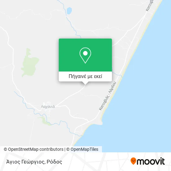 Άγιος Γεώργιος χάρτης