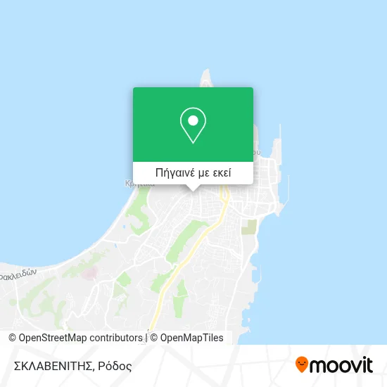 ΣΚΛΑΒΕΝΙΤΗΣ χάρτης