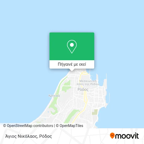 Άγιος Νικόλαος χάρτης