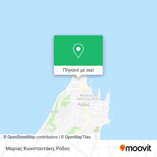 Μαρίας Κωνσταντάκη χάρτης