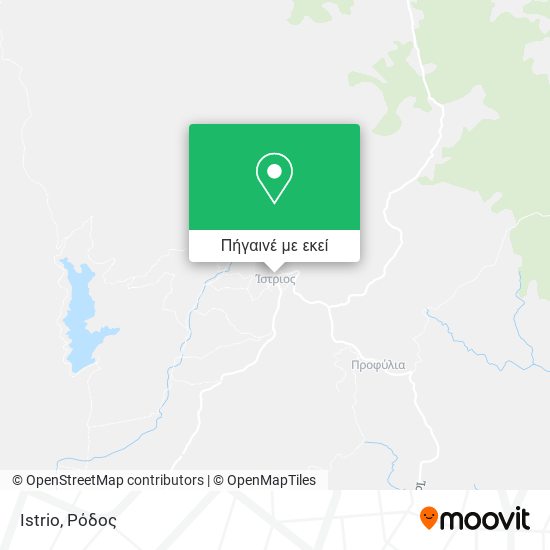 Istrio χάρτης