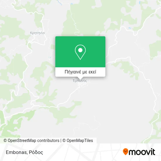 Embonas χάρτης