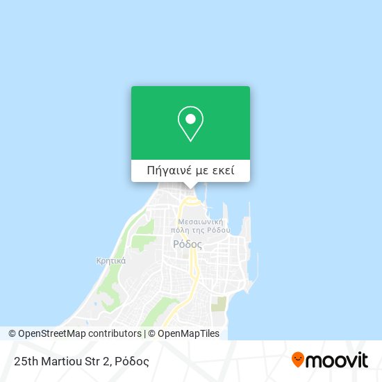 25th Martiou Str 2 χάρτης