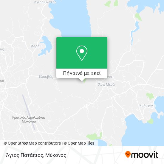 Άγιος Πατάπιος χάρτης