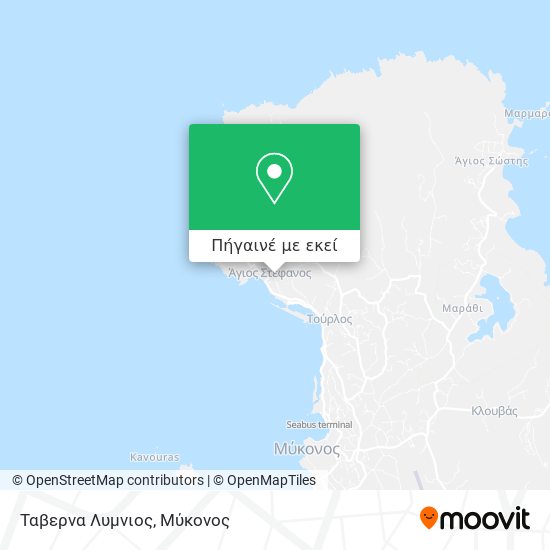 Ταβερνα Λυμνιος χάρτης
