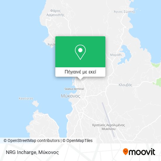 NRG Incharge χάρτης