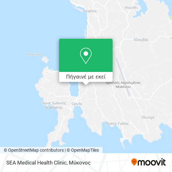 SEA Medical Health Clinic χάρτης