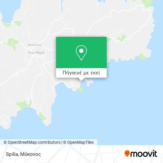 Spilia χάρτης