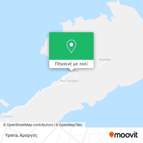 Yperia χάρτης