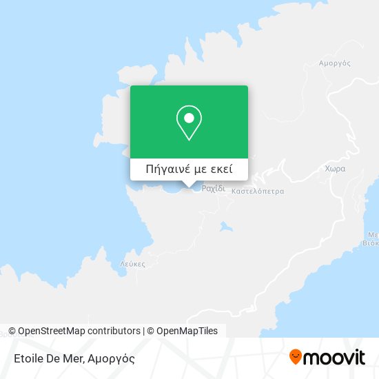 Etoile De Mer χάρτης
