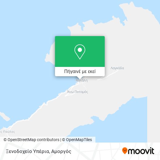 Ξενοδοχείο Υπέρια χάρτης