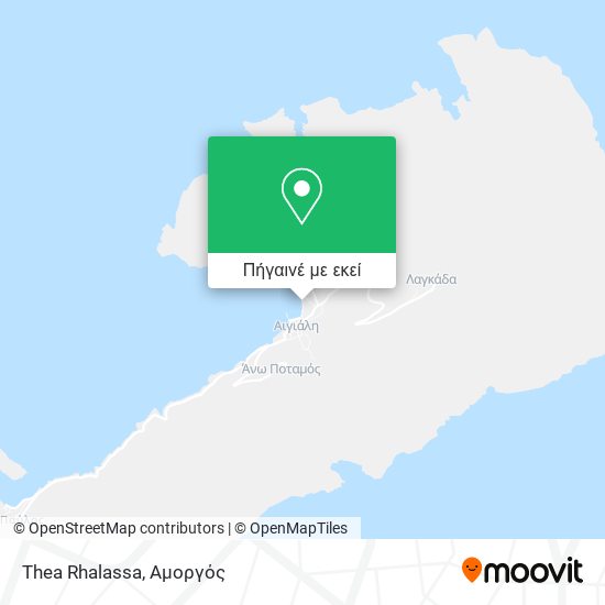Thea Rhalassa χάρτης