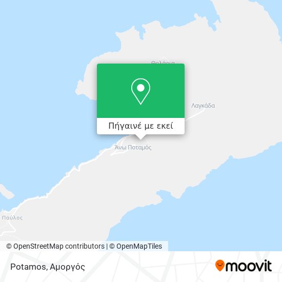 Potamos χάρτης