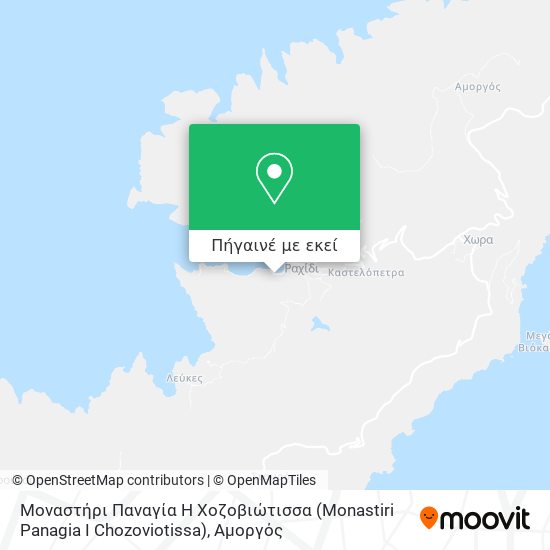 Μοναστήρι Παναγία Η Χοζοβιώτισσα (Monastiri Panagia I Chozoviotissa) χάρτης
