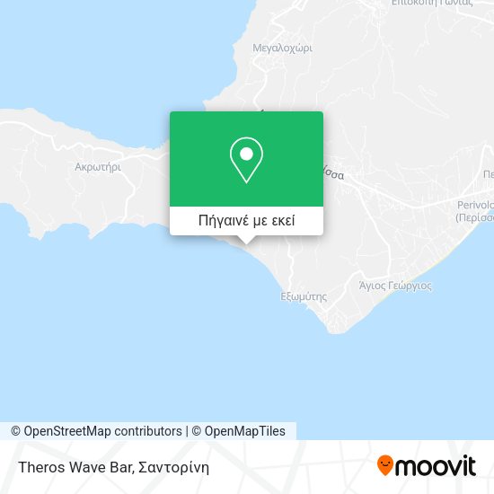 Theros Wave Bar χάρτης