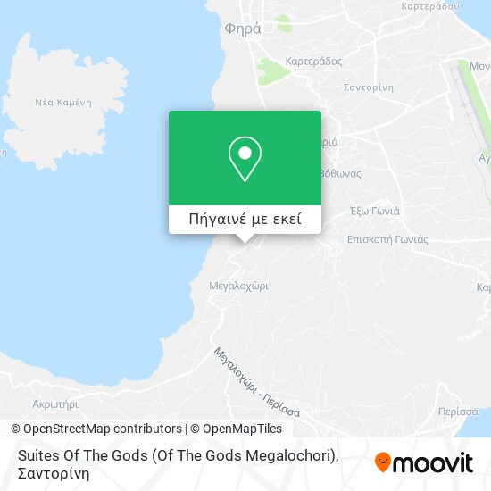 Suites Of The Gods χάρτης