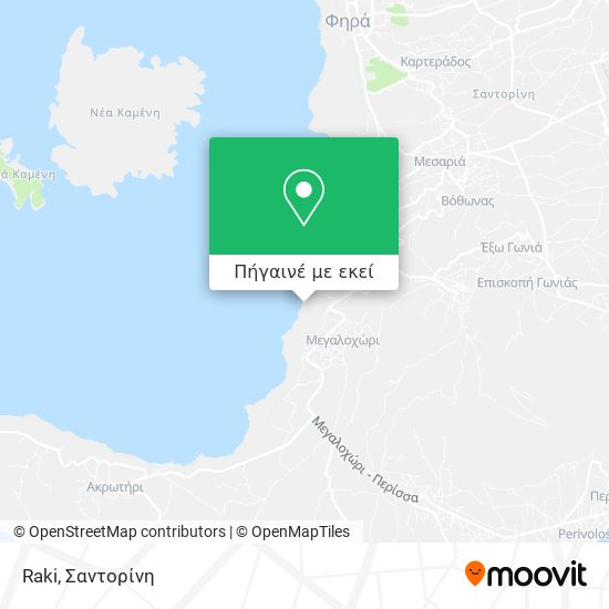 Raki χάρτης