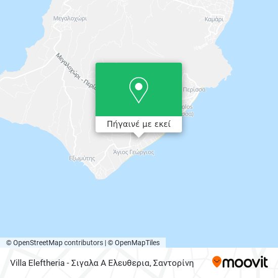 Villa Eleftheria - Σιγαλα Α Ελευθερια χάρτης