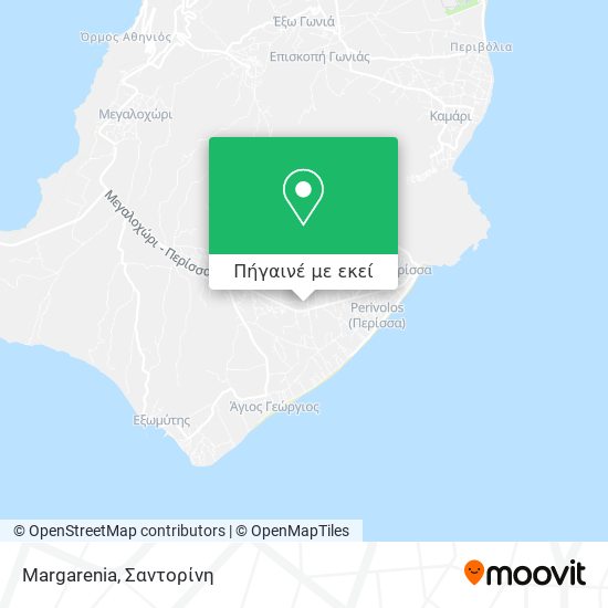 Margarenia χάρτης