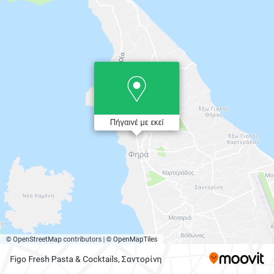 Figo Fresh Pasta & Cocktails χάρτης