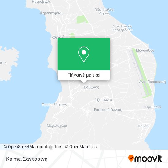 Kalma χάρτης
