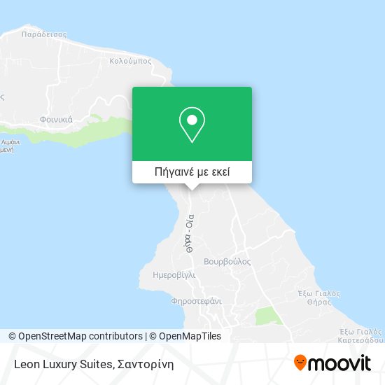Leon Luxury Suites χάρτης