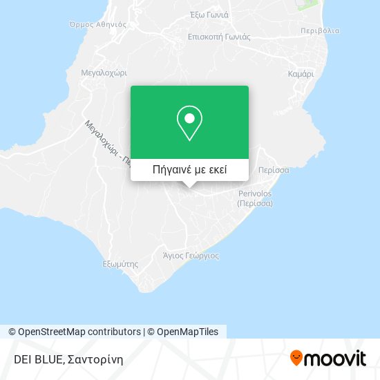 DEI BLUE χάρτης